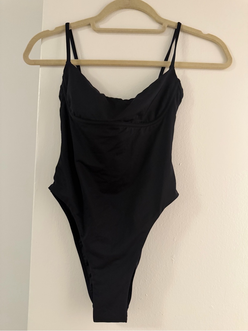 Monday Swimwear black bathing suit- petite. NEVER WORN - Picture 2 of 3